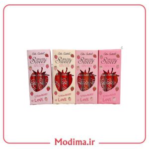 پک رژ 3 عددی توت فرنگی 🍓