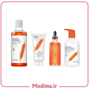 پک روتین پوستی روشن کننده پرتقال خونی ست 5 عددی🍊