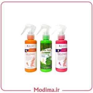 اسپری رفع ترک پا و لایه بردار راکو🍋‍🟩