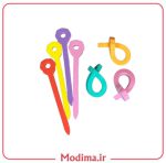 بیگودی فومی بسته ۱۸ عددی👩🏻‍🦱🎀