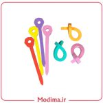 بیگودی فومی بسته ۱۸ عددی👩🏻‍🦱🎀