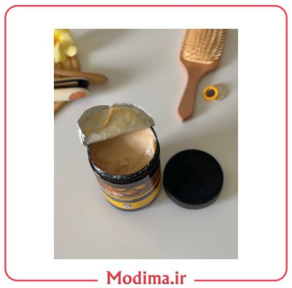 ماسک مو ارگان لایتنس کاسه ای 1000ML 🤎 - تصویر 4