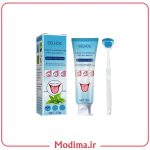 زبان شور و ژل ایلهو ( مسواک زبان ) 👅🩵