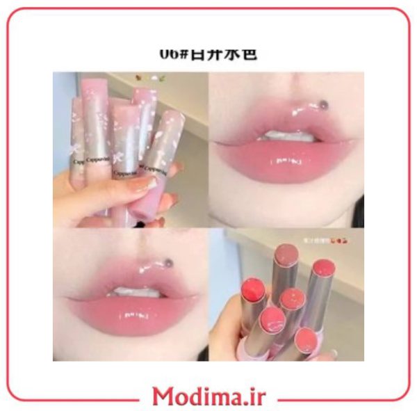 رژ لب کُره ای کاپووینی (نسخه مشابه sheer up فلورمار)🩶