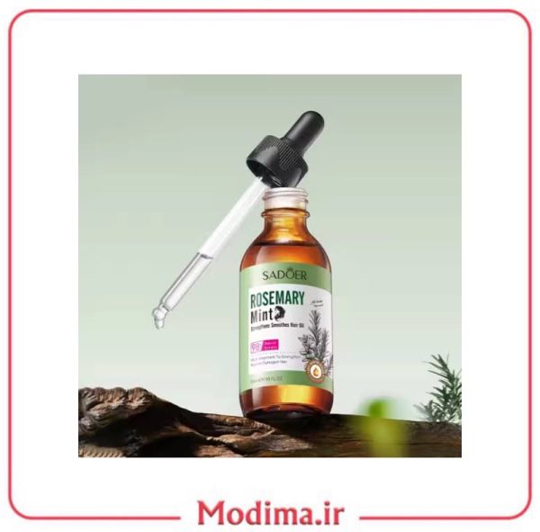 روغن تقویت کننده مو رزماری و نعنا SADOER (55 میل)