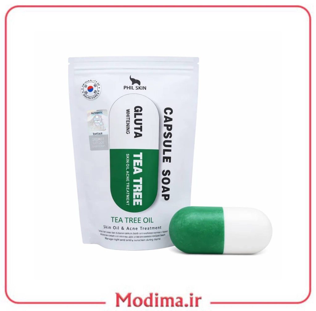 صابون کپسولی گلوتا چای سبز