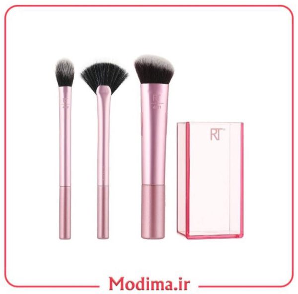 ست براش 3 عددی ریل تکنیک همراه استند real techniques 🩷